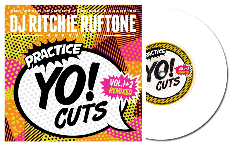 [7인치 배틀 바이닐] Practice Yo! Cuts Vol.1 & 2 Remixed (coloured vinyl 7")