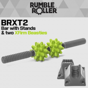럼블롤러 펌 비스티바   / RumbleRoller BRXT2 Extra Firm Beastie Bar + Stands