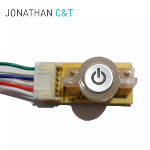 JCT_SW142/290mm   컴퓨터용 전원스위치142 전원 LED + 저장장치 LED 포함 - 기본 Cable 290mm 2.54mm PinHeader