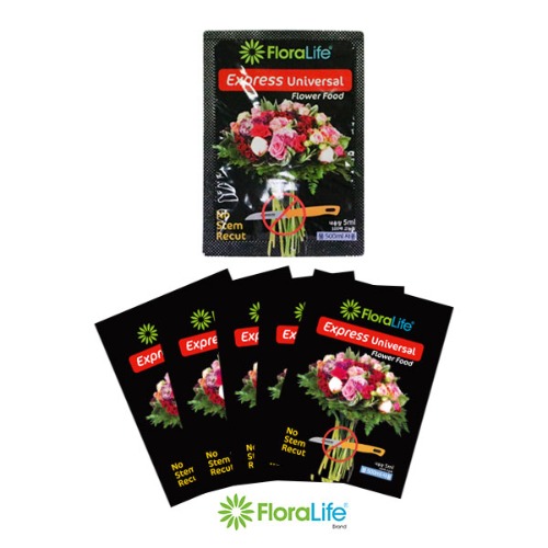 플로라라이프 익스프레스 사쉘 5ml 1개/절화보존제 꽃수명연장제
