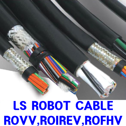 LS_CABLE 가동형 ROVV-ESB AWG24(0.2SQ) 2Pair 10M ROBOLINE